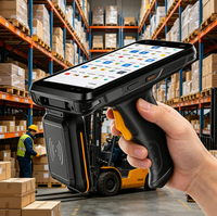 Dispositivo PDA Android 12 para Gestión de Inventario y Logística, con UHF RFID, 4G, WIFI, Escáner de Código de Barras 2D, Portátil, IP67