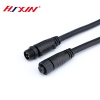 M8 Petit PVC 2 3 4 5 6 broches IP65 Mini connecteur de câble étanche mâle et femelle, adapté à Ebike