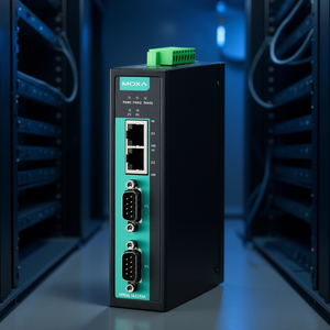 Serveur de périphériques série Moxa NPort IA5250A RS-232 Ethernet 2 ports Modèle industriel 91951 - Product Image 3