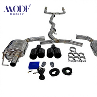 Système d'échappement Catback Valvetronic en acier inoxydable de haute qualité pour Mercedes Benz C43 AMG W205, contrôle électronique des soupapes, garantie 1 an