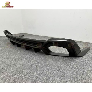 ดิฟฟิวเซอร์หลังคาร์บอนไฟเบอร์แบบแห้ง PT Style สำหรับ Audi RS6 C8 ปี 2019-2022 ชุดแต่งคาร์บอนลิปหลังรถยนต์ อะไหล่ชุดแต่งตัวถังรถยนต์ - Product Image 4