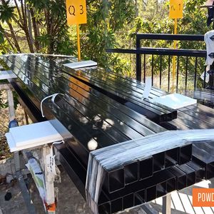 نظام طلاء المسحوق الكهروستاتيكي مع آلة طلاء المسحوق + كابينة رش المسحوق + فرن معالجة الطلاء مع شهادة CE - Product Image 6