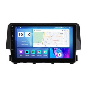 Sistema de Estéreo para Auto MEKEDE MS con Pantalla IPS y Android 12 para Honda <span class=keywords><strong>Civic</strong></span> 2015-2020 8 Núcleos 4G WIFI Ventilador de Refrigeración Navegación FM AM BT - Product Image 1