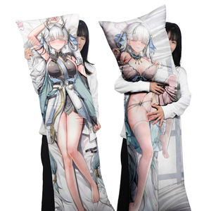 Sublimación <span class=keywords><strong>Anime</strong></span> Imagen Juego Imagen Dakimakura Naked Japanese Girl Barato Decorativo Wuthering Waves Jinhsi Long Hug Funda de almohada - Product Image 1