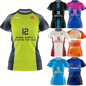 Kadınlar için voleybol üniformaları Womans üniforma seti kiti kızlar çocuklar sarı ve siyah Jersey özel kazak kişiselleştirilmiş Sportwear - Product Image 1