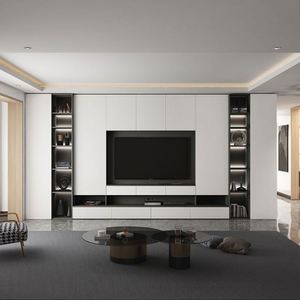 ตู้ทีวีรวมอเนกประสงค์แบบเรียบง่ายและทันสมัย - Product Image 5