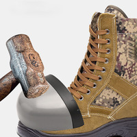 Zennison chaussures ignifuges Anti-smash Anti-crevaison bottes de protection entraînement physique feu de forêt bottes de sauvetage d'urgence