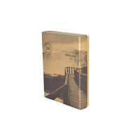 Boîte de papier kraft écologique avec logo personnalisé Matériaux recyclés Impression UV-Boîte d'emballage personnalisée pour cadeau