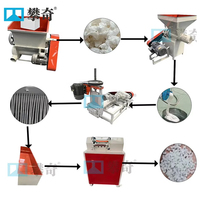 Machine de recyclage de mousse EPS, ligne de granulation de polystyrène expansé, machine de pelletisation EPE, machine de granulation de polystyrène