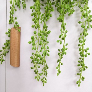 Acacia Radiata Artificial Hanging Plant 30cm-100cm Silk Greenery <b>Wall</b> <b>Decor</b> Fake Succulent Vine Indoor Outdoor Decoration - Product Image 2
