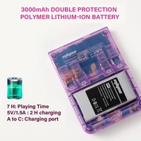 Plus Purpura Miyoo Mini 3,5 pouces Écran IPS HD Oca Wifi Console de jeu portable Système Linux open source Onionos