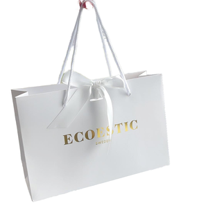 Sacchetti Regalo di Lusso Personalizzati in Cartone Riciclato per Piccole Imprese e Negozi al Dettaglio, con Logo Laminato Offset - Product Image 6