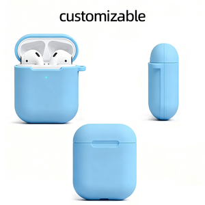 Mềm bền chống trượt chống sốc chống bụi Snug Fit Silicone trường hợp tai nghe cho hầu hết các mô hình Dễ dàng cài đặt có thể giặt cho hàng ngày - Product Image 2