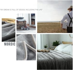 Plaid en microfibre super doux, en flanelle polaire, plaid en gros - Product Image 4