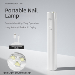 365Nm One Line Light UV Nail <b>Lamp</b> Portable Rechargeable <b>Mini</b> UV Light for Nail Gel Polish - Product Image 4
