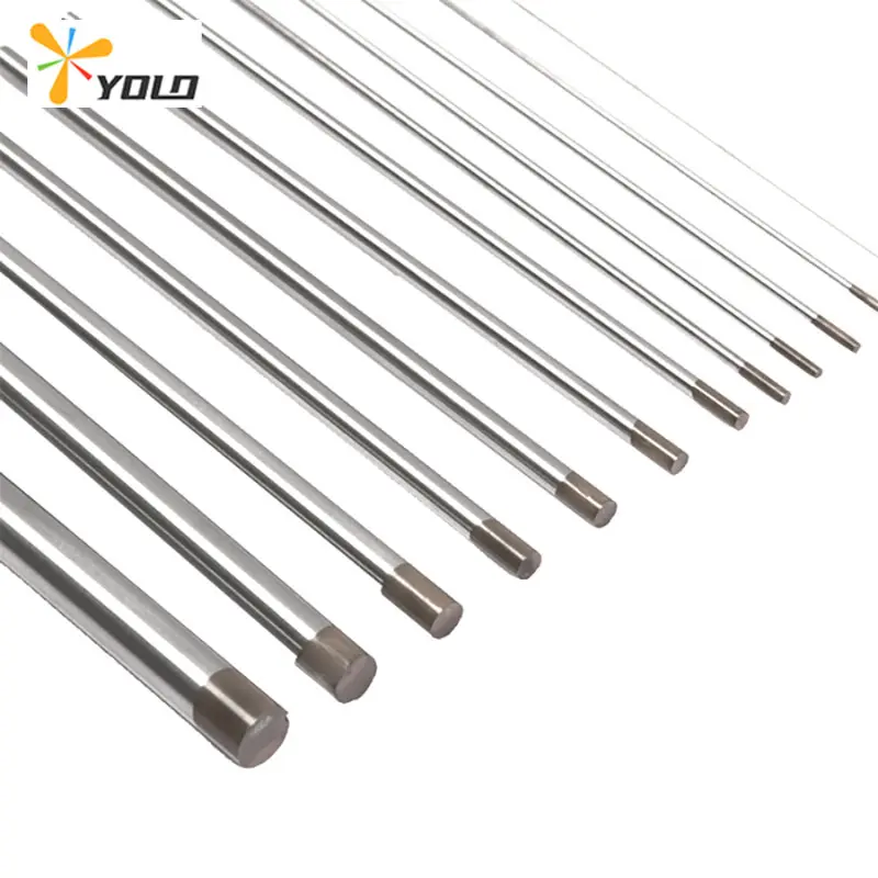 Tungsten Electrode Rail Welding 10 TIG Tungsten Electrode Welding Gray WC20 High Welding Performance Tungsten Electrode