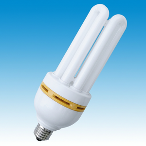 Lámpara CFL de Plástico Blanco OEM E27 4U 6000K 80lm/W 6000 Horas CRI 80 AC 220V Garantía de 2 Años 1760 Lúmenes Control por Interruptor - Product Image 1