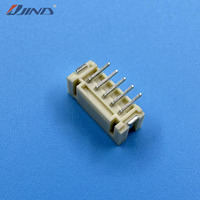 Conector PH-LT-5A de 2.00mm y 90 Grados, 5 Pines, con Carcasa de Nylon, Conector SMT para PCB, Latón Estañado, 2A 100V, Montaje en Placa