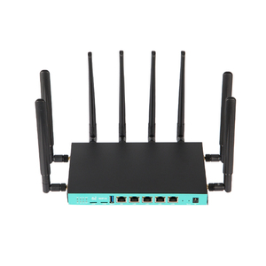 Dualband 1800 Mbit/s 5g Industrie router wifi6 12V DC Power Router WLAN 5g mit <span class=keywords><strong>2</strong></span> SIM-Kartens teck platz - Product Image 3