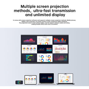 Tableau numérique interactif tactile IR 75 85 86 pouces, projecteur, tableau blanc intelligent, écran plat interactif - Product Image 2
