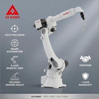 Robot de Soldadura Colaborativo de Alta Precisión de 6 Ejes, Cobot CNC con Carga Útil de 10-15 kg y Repetibilidad de 0.03 mm para la Industria Automotriz