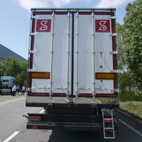 Prix d'usine 13.6m Semi-remorque réfrigérée à 3 essieux Semi-remorque réfrigérée