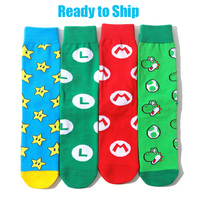 Tube personnalisé Mario de dessin animé vert unisexe Skateboard nouveautés Street Game Sports Style décontracté pour hommes femmes Crew Automne