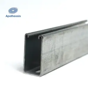 质量好价格合理金属铝开槽镀锌PG Unistrut c段通道