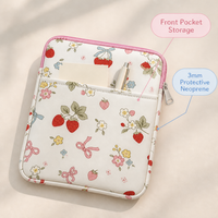 Pochette pour ordinateur portable en néoprène, imperméable, souple, avec fermeture éclair, personnalisable avec logo, sac intérieur de protection pour tablette, vente en gros
