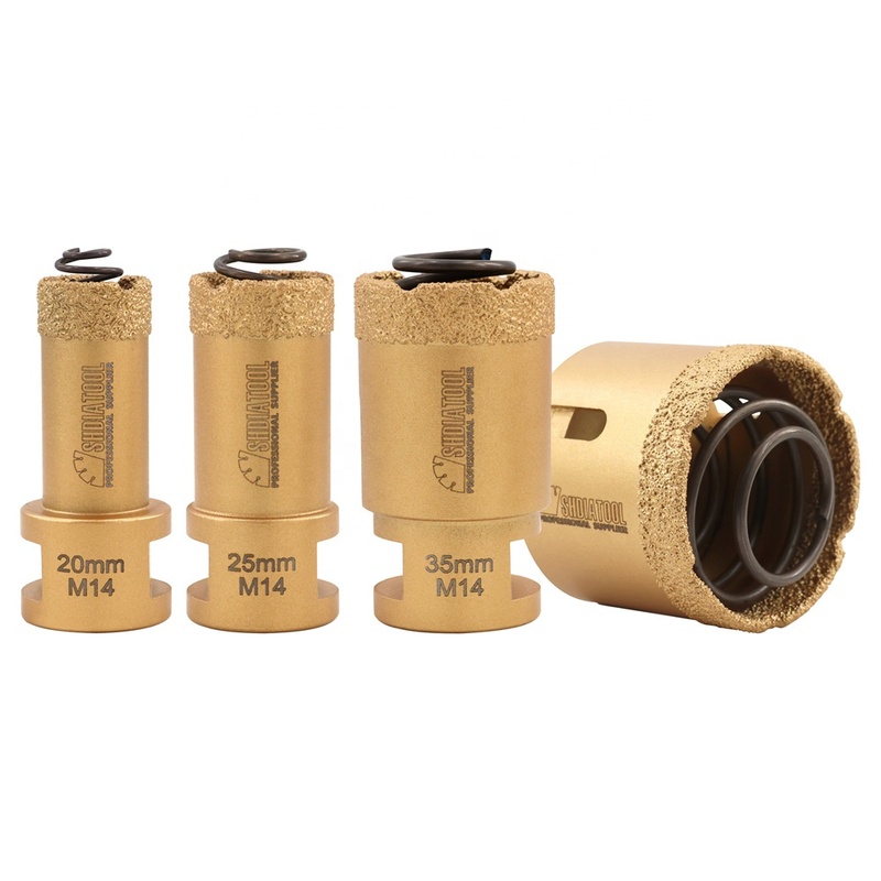 SHDIATOOL Vacuum Brazed Diamond Drilling Tools