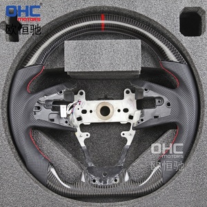 พวงมาลัยสปอร์ตคาร์บอนไฟเบอร์สำหรับฮอนด้าซีวิคเจน10th 2016-2021พวงมาลัย Fk8แบบ <span class=keywords><strong>Fk1</strong></span> - Product Image 3