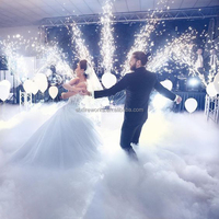 Système de tir de feux d'artifice froids en forme d'éventail pour mariage, système de tir de fontaine froide, machine de tir de pyrotechnie froide