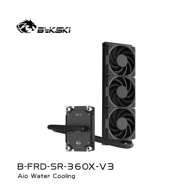 Bykski B-FRD-SR-360X-V3 All-in-One 360 Liquid Water Cooling for 4U Servers Compatible with 4189/4677/SP5 Made in China