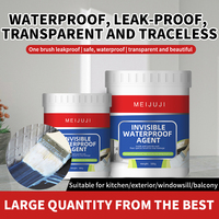 Enduit Liquide Transparent et Clair Longue Durée Imperméable pour Fuites de Toit, Résine Époxy Invisible, Colle pour Réparation de Fuites