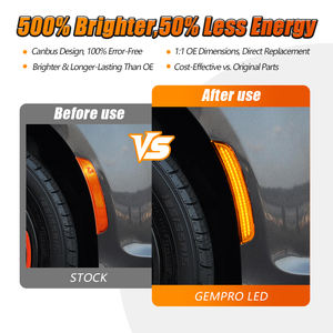 Großhandel Plug-and-Play LED-Seitenmarkierungsleuchte Zertifiziert für <span class=keywords><strong>Fiat</strong></span> <span class=keywords><strong>500</strong></span> 500e Pop/Sports 2011 - 2019 Auto-Kotflügel-Zubehör - Product Image 4