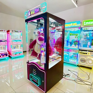 XinlianTimes Seven Second Challenge <span class=keywords><strong>Lucky</strong></span> <span class=keywords><strong>One</strong></span> Cut Scissors Prize Claw Machine Kids Arcade 110-240V Metal Acrylic Cabinet <span class=keywords><strong>One</strong></span> - Product Image 3