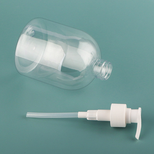 Giá bán buôn Pet rõ ràng nhựa 250ml 500ml rửa tay xà phòng lỏng chai bao bì - Product Image 2