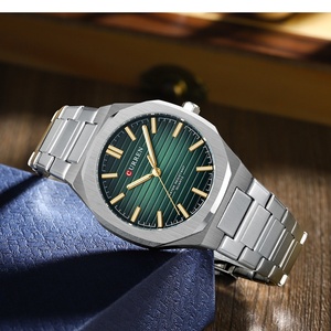 นาฬิกาลดราคา Montres curren Hommes 8456 นาฬิกาข้อมือผู้ชายสแตนเลสสตีล ดีไซน์ลำลอง หรูหรา กันน้ำ นาฬิกาสปอร์ตสำหรับผู้ชาย ระบบควอตซ์ - Product Image 6