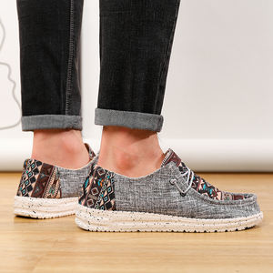 حذاء فاخر من البائع الصيني حذاء بدون كعب للرجال مصمم ، حذاء بدون كعب للرجال مصمم بشعار مخصص ، حذاء رجالي غير رسمي حذاء مشي - Product Image 4