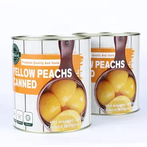 Premium Quality Delicious Factory Price Canned Peach Canned Foods Canned Fruit Canned Yellow Peach Halves