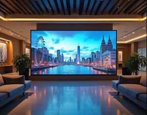 หน้าจอไมโคร LED COB ความละเอียดสูงพิเศษ P0.9 มม. กันน้ำ 3840Hz คุณภาพสูง สำหรับผนัง LED ในสตูดิโอถ่ายทอดสด - Product Image 1