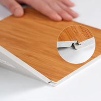 Suelo Vinílico SPC Impermeable con Sistema de Clic, Losetas Encajables de 5mm de Grosor para Oficinas y Espacios Comerciales