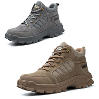 Chaussures de sécurité professionnelles de haute qualité à prix abordable, avec embout en acier, antidérapantes et anti-perforation pour le travail industriel