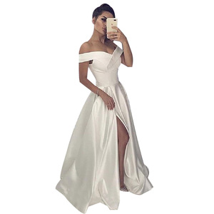 <span class=keywords><strong>Abito</strong></span> da <span class=keywords><strong>damigella</strong></span> d'onore in raso di alta qualità, nuovo, di tendenza, elegante, per feste, cerimonie di laurea e matrimoni - Product Image 5