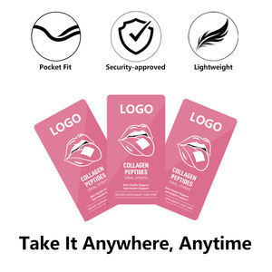 Soins de la peau végétaliens Supplément de beauté dissolvant à couche mince par voie orale Peptides de collagène Bandes orales pour cheveux/ongles/soins de santé de la peau - Product Image 5