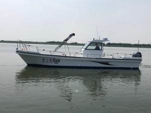 <span class=keywords><strong>Bateau</strong></span> <span class=keywords><strong>de</strong></span> pêche Grandsea neuf <span class=keywords><strong>de</strong></span> 8,5 m/28 pieds avec cabine à auvent en FRP, console centrale et moteurs hors-bord, à vendre - Product Image 2