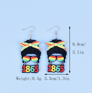 Pendientes Decorativos de Diseño Nuevo para Mujer, de Alta Calidad, al por Mayor, para el Festival de <span class=keywords><strong>Junio</strong></span>, para Celebraciones y Días Festivos - Product Image 6