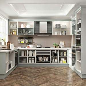 Armoires de cuisine d'<span class=keywords><strong>occasion</strong></span> OPPEIN, style rural, sans cadre, modernes, en PVC, à ouverture automatique - Product Image 2