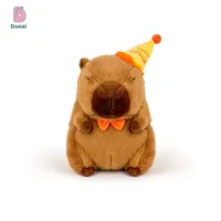 Le meilleur cadeau de Milad Wind pour petit ami meilleur ami Capybara peluche cochon d'inde chapeau d'anniversaire PP coton peluche cadeau d'anniversaire