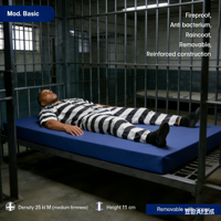 Matelas personnalisés pour centres de détention et hôpitaux - Matelas ignifuges, imperméables, anticorrosion et résistants à l'usure